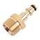Cloudpower Gold M22 Adapter High Pressure Washer Hose Adapter Pressure Pipe Quick Connector Converter Solid Brass ConstructionFor lavor