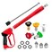 AURORA CAR High Pressure Washer Gun 5000 PSI Power Washer Gun with Replacement Wand Extension 5 Nozzle Tips 14Quick Connect Plug and M2214mm M2215mm Fitting 40 Inch