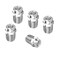 M MINGLE Universal Replacement Nozzle for Undercarriage Cleaner 5 Pcs