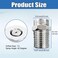 M MINGLE Universal Replacement Nozzle for Undercarriage Cleaner 5 Pcs