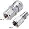 NACX SF20 PF20 Air Tool Pressure Washer Female High Flow Coupler Plug G14 Quick Connect Fitting 2Set