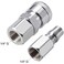 NACX SF20 PF20 Air Tool Pressure Washer Female High Flow Coupler Plug G14 Quick Connect Fitting 2Set
