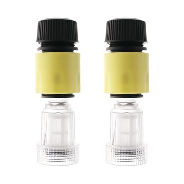SG Store 2Pcs High Pressure Washer Car Washer Adapter 34 Inch Washer Water Filter Compatible with Black Decker 25x12x06inch22x13inch