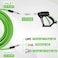 Tool Daily Sewer Jetter Kit for Pressure Washer 100 FT Short Power Washer Gun Drain Cleaner Hose 14 Inch NPT Corner Rotating and Button Nose Sewer Jetting Nozzle 3600 PSI
