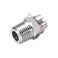 uxcell Flat Fan Spray Tip 14BSPT Male Thread 304 Stainless Steel Nozzle 110 Degree 24mm Orifice Diameter 2 Pcs