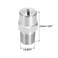 uxcell Flat Fan Spray Tip 18BSPT Male Thread 304 Stainless Steel Nozzle 65 Degree 24mm Orifice Diameter 2 Pcs