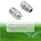 VIKKSAER Flat Fan Spray Nozzle Tips 14BSPT Male Thread 65 Degree Nozzle w 14mm Orifice 304 Stainless Steel Fan Spray Nozzle 2PCs 65 Degree 14mm Orifice