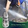 zzhanff ZZHANFF 12 npt Sewer Jetter Nozzle for 2900 PSI 40 Lmin Pressure Washer Stainless Steel Quickly Rotating for Municipal Drain Pipe Cleaning