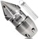 zzhanff ZZHANFF 12 npt Sewer Jetter Nozzle for 2900 PSI 40 Lmin Pressure Washer Stainless Steel Quickly Rotating for Municipal Drain Pipe Cleaning