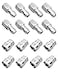 Nahntaipy NPT 38 Inch Stainless Steel Male and Female Quick Connector Kit Pressure Washer Adapters Hose Quick Connector Internal Thread 8 Sets