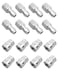 Nahntaipy NPT 38 Inch Stainless Steel Male and Female Quick Connector Kit Pressure Washer Adapters Hose Quick Connector Internal Thread 8 Sets