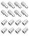Nahntaipy NPT 38 Inch Stainless Steel Male and Female Quick Connector Kit Pressure Washer Adapters Hose Quick Connector Internal Thread 8 Sets