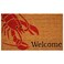 Calloway Mills 120831729 Lobster Doormat 17 x 29 RedNatural