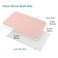 JUERLEN 2 Pack Diatomaceous Earth Shower Mat Stone Bath Mat Nonslip Super Absorbent FastDrying Hard Bath Mat for Bathroom Shower Floor 2362 x 1535 inch Pink