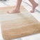 Arotive Microfiber Bathroom Rugs Shaggy Soft and Absorbent Bath Rug NonSlip Thick Plush Machine Washable Dry Bath Mats for Bathroom Tub and Shower 24x16 Beige Rectangular
