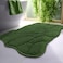 BSICPRO Bathroom Rugs 32x20 Inches Bath Mats Non Slip Extra Soft Absorbent Microfiber Shower Bath Rugs Mats Carpet for Bathroom Floor Decor Machine Washable Forest Green