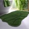 BSICPRO Large Bathroom Rugs 24X36 Inches Bath Mats Non Slip Soft Absorbent Microfiber Bath Rugs Quick Dry Bathroom for Shower Floor Machine Washable Forest Green