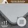 COSY HOMEER Bath Rugs for Bathroom Extra Thick AntiSlip Bath Mats Soft Plush Yarn Shaggy 100 Strong Mirco Polyeste Mat Living Room Bedroom Mat Floor Water AbsorbentDark Grey20x32 Inches