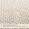 FRESHMINT Chenille Bathroom Rugs Sets 2 Piece 17x2420x47 NonSlip Bath Mats Set for Bathroom Absorbent Bath Rug Washable Set of 2 Shower Floor Mat Runner Cream