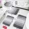 OLANLY Large Bathroom Rugs Mat 54x24 Extra Soft Absorbent Microfiber Bath Rugs Rubber Backing Quick Dry Machine Washable Bath Mats for Bathroom Floor Tub and Shower Home Decor Accessories Grey