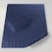 White Classic Luxury Bath Mat Floor Towel Set Absorbent Cotton Hotel Spa ShowerBathtub Mats Not a Bathroom Rug 22x34 2 Pack Navy Blue