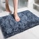 Yimobra Chenille Bathroom Rugs Non Slip Extra Thick Soft Absorbent Bath Rug 315x20 Inch Machine Washable Quick Dry Bath Mat for Bathroom Floor Tub and Shower Home Decor Accessories Light Blue