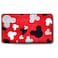 J.Ehonace JEhonace Cartoon Mouse NonSlip Bath Mat 17x30 Cute 100 Polyester Soft Kitchen Rug for Kids Bedroom Bathroom with AntiSlip Backing Machine Washable Doormat Home Decor Red