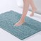 FRESHMINT Chenille Bathroom Rugs Mat 24x17 NonSlip Bath Mat for Bathroom Floor Washable Soft Thick Water Absorbent Microfiber Shower Mat Blue