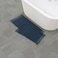 French Connection Nellore Bathroom Rugs Set of 2 Woven and Beaded Bathroom Mats Durable Bath Rugs Thick Bath Mats for Bathroom and Shower Rugs 17 x 28 and 20 x 38 Navy