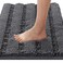H.VERSAILTEX HVERSAILTEX Bath Rugs for Bathroom Non Slip Bath Mats Extra Thick Chenille Striped Rug 20 x 32 Absorbent Non Skid Fluffy Soft Shaggy Washable Dry Fast Plush Mat for Indoor Bath Room Tub G