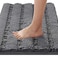 H.VERSAILTEX HVERSAILTEX Bath Rugs for Bathroom Non Slip Bath Mats Extra Thick Chenille Striped Rug 20 x 32 Absorbent Non Skid Fluffy Soft Shaggy Washable Dry Fast Plush Mat for Indoor Bath Room Tub G