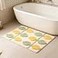 Hi Space Bathroom Rugs NonSlip 315x197IN Leaves Bath Mat for Bathroom Machine Washable Soft Microfiber Absorbent Cute Bath Rug Plush Rugs for Tub Shower Sink Home Decor