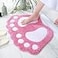 Guireele Bathroom Rugs Water Absorbent NonSlip Mat Used in Bathroom Shower Room EtcSoft Microfiber Machine Washable Bath Mat Pink 23x35