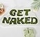 DyeFury Irregular Get Naked Bath Mat Green Funny Bathroom Rugs Small Cute Bathroom Decor NonSlip Sage Green Rugs 31 x 18