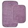 Garland Rug Traditional Nylon Washable Purple 2 Bath Rugs 17 X 24 21 X 34 Soft Absorbent And Stylish for Your Bathroom