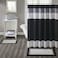 Madison Park Amherst Bathroom Rugs Room Dcor 100 Cotton Tufted Ultra Soft NonSlip Absorbent Quick Dry Bathtub Mats 20x30 Black