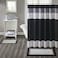 Madison Park Amherst Bathroom Rugs Room Dcor 100 Cotton Tufted Ultra Soft NonSlip Absorbent Quick Dry Bathtub Mats 20x30 Black