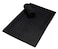 GLAMBURG Premium Cotton 20x32 inch 2Pack Bath Mats 100 Ringspun Cotton Luxury Hotel Spa Quality 800 GSM Durable Soft Highly Absorbent Machine Washable Black