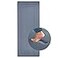 Ellendi Ultima Comfort Memory Foam Runner Rug 24 x 60 NonSlip Kitchen Runner ExtraLong Bath Mat for Bathroom and Bedroom Floor Gray Blue