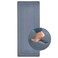 Ellendi Ultima Comfort Memory Foam Runner Rug 24 x 60 NonSlip Kitchen Runner ExtraLong Bath Mat for Bathroom and Bedroom Floor Gray Blue