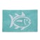 Southern Tide Reversible Bath Rug 100 Cotton Soft Absorbent DoubleSided Design with Signature Skipjack Machine Washable Coastal Accent Rug 20 x 32 Aqua