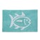 Southern Tide Reversible Bath Rug 100 Cotton Soft Absorbent DoubleSided Design with Signature Skipjack Machine Washable Coastal Accent Rug 20 x 32 Aqua