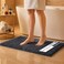 MAYSHINE Small Plush Shaggy Chenille Bath Mat 24x17 Extra Soft Super Absorbent NonSlip Bathroom Rug Fluffy Microfiber Area Rug Sets for Bathroom Floor Kitchen Living Room Charcoal Gray
