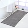Noahas 24x 60 Grey Long Bathroom Rugs RunnerAbsorbent Bath Mats for Bathroom NonSlip with Rubber BackingSoft Washable CarpetPlush Chenille Shower Mats Shaggy Durable Bath Rugs