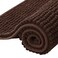 SUBRTEX Bathroom Rugs 20 x 32 Chenille Bath Rug Soft Short Plush Bath Mat Soft Shower Mat Water Absorbent Shower Mat Quick Dry Machine Washable Chocolate