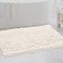 H.VERSAILTEX HVERSAILTEX Bathroom Rugs Bath Mat Bath Rugs Bath Mats for Bathroom Non Slip Extra Thick Buncy Soft Chenille Bath Rug Fulffy Shag Indoor Rug Carpet for Living Room Ivory Extra Large 24 x