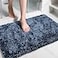 Yimobra Large Bathroom Rug Non Slip 36x24 Inch Extra Thick Soft Absorbent Chenille Bath Mat Machine Washable Bath Rugs for Bathroom Floor Tub and Shower Home Decor Accessories Light Blue