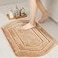 COSY HOMEER Extra Thick Bath Linen Sets Rugs for Bathroom AntiSlip Bath Mats Soft Plush 100 Strong Polyester Living Room Bedroom Water AbsorbentBeige20x32 Inches