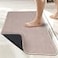 Bosap Bath MatUltra Thin Bathroom Runner RugsLarge Bath Mats for BathroomQuick DryNonSlipMachine WashableLow PileBath RugShower OutsideSinkHome Decor AccessoriesBeige15x21117x35inch