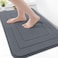 Arotive Memory Foam Bathroom Rug Mat 30x20 Ultra Soft and Absorbent Bath Mat Machine Wash Dry Comfortable Bath Rug Carpet for Bathroom Floor Tub and Shower Dark Grey
